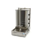Kebab grill - 3 brûleurs - 40 kg de viande - électrique - Maxima