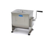 Mélangeur à viande - 30 L - 25 kg viande - axle unique - manuel - Maxima