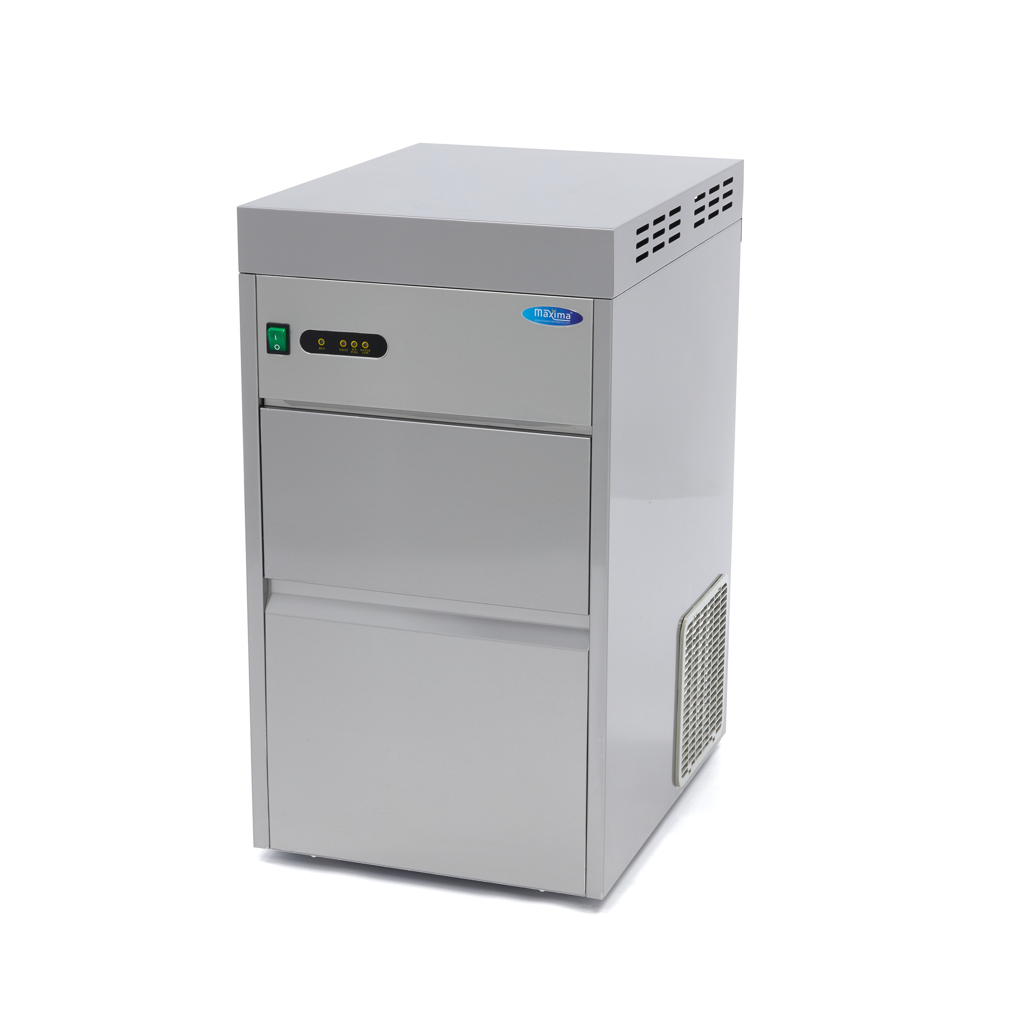 Machine à glaçons - 50 kg/jour - broyé/floconné - refroidissement par eau Machine à glaçons - 50 kg/jour - broyé/floconné - refroidissement par eau - Maxima – Image 1