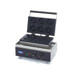 Machine à beignets - 6 beignets - Ø8 cm - avec minuterie intégrée - Maxima