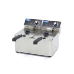 Friteuse - 2 x 4 L - 2 paniers - jusqu'à 1,5 kg de frites - Maxima