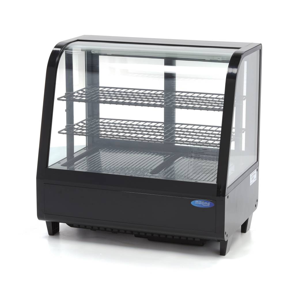 Vitrine à gâteaux - 100 L - 68 cm - porte coulissante arrière Vitrine à gâteaux - 100 L - 68 cm - porte coulissante arrière - Maxima – Image 1