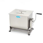 Mélangeur à viande - 40 L - 35 kg viande - bol basculant - manuel - Maxima