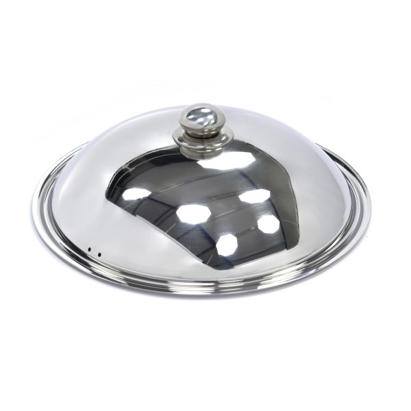 Couvercle de wok - Ø36 cm - acier inoxydable - induction - Maxima 1 Couvercle de wok - Ø36 cm - acier inoxydable - induction - Maxima