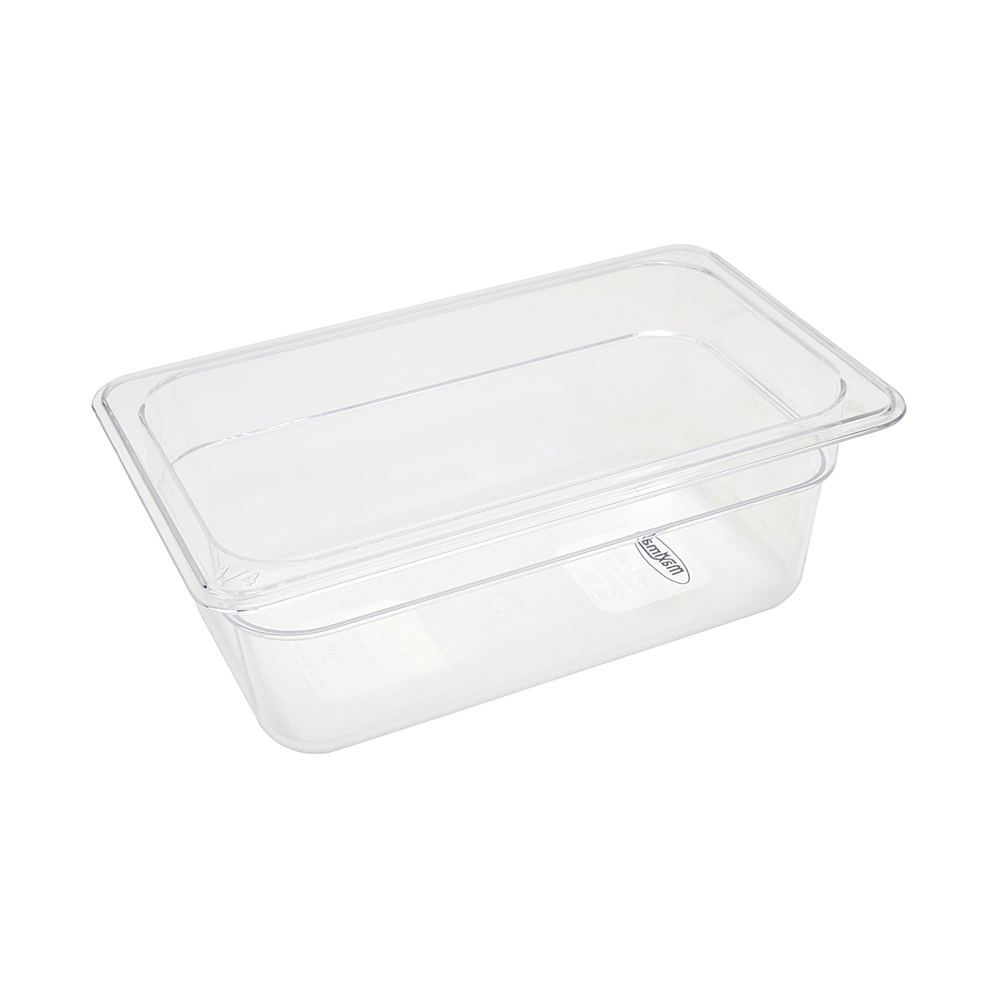 Récipient gastronorm - 1/4 GN - profondeur 10 cm - polycarbonate Récipient gastronorm - 1/4 GN - profondeur 10 cm - polycarbonate - Maxima – Image 1