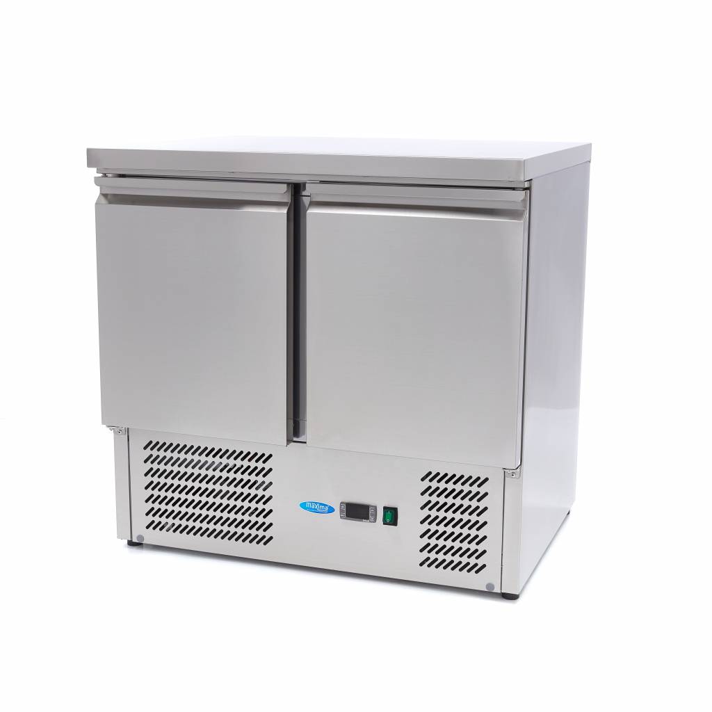 Réfrigérateur de comptoir - 90 cm - 2 portes Réfrigérateur de comptoir - 90 cm - 2 portes - Maxima – Image 1