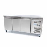Réfrigérateur de comptoir - 180 cm - 3 portes - Maxima