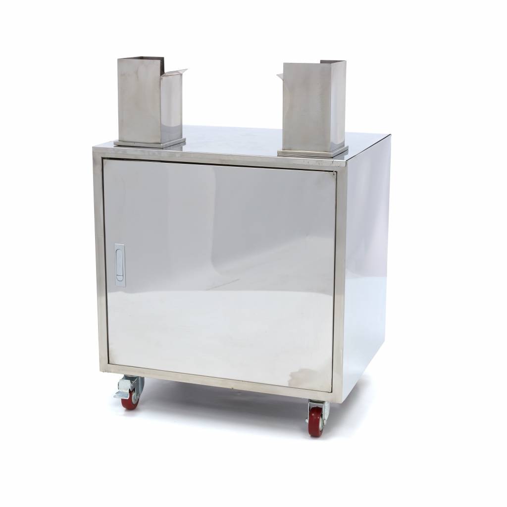 Chariot pour presse-agrumes orange - pour MAJ-25 / MAJ- 25SS / MAJ-45 - excluant le seau à déchets - sur roulettes Chariot pour presse-agrumes orange - pour MAJ-25 / MAJ- 25SS / MAJ-45 - excluant le seau à déchets - sur roulettes - Maxima – Image 1