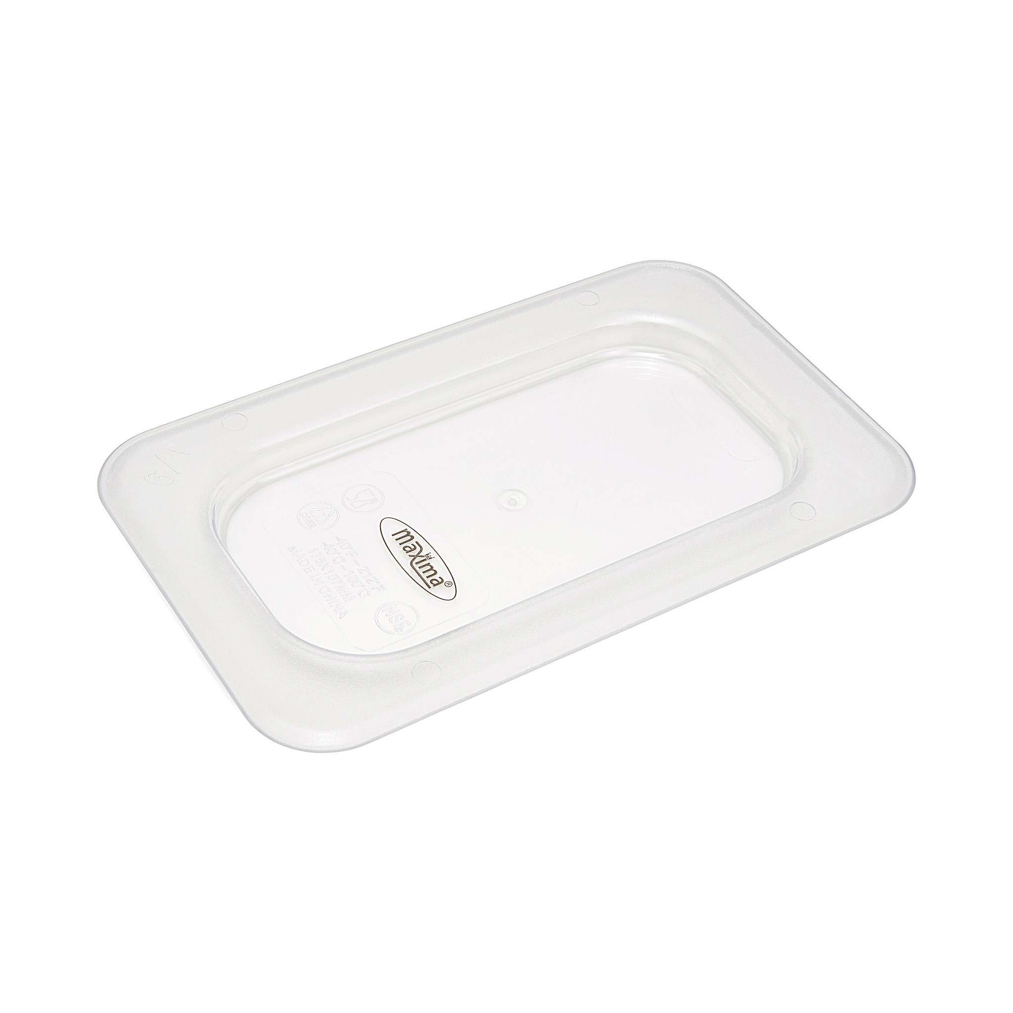 Couvercle gastronorm - 1/9 GN - polycarbonate Couvercle gastronorm - 1/9 GN - polycarbonate - Maxima – Image 1