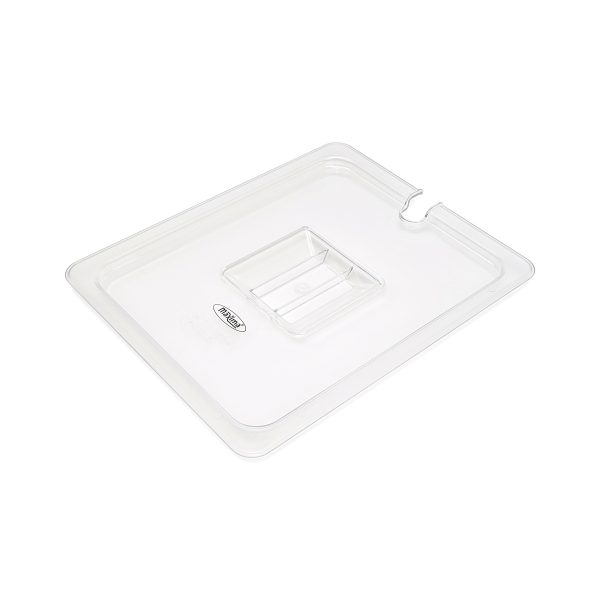 Couvercle gastronorm - 1/2 GN - polycarbonate - avec ouverture pour cuillère - Maxima 2 Couvercle gastronorm - 1/2 GN - polycarbonate - avec ouverture pour cuillère - Maxima