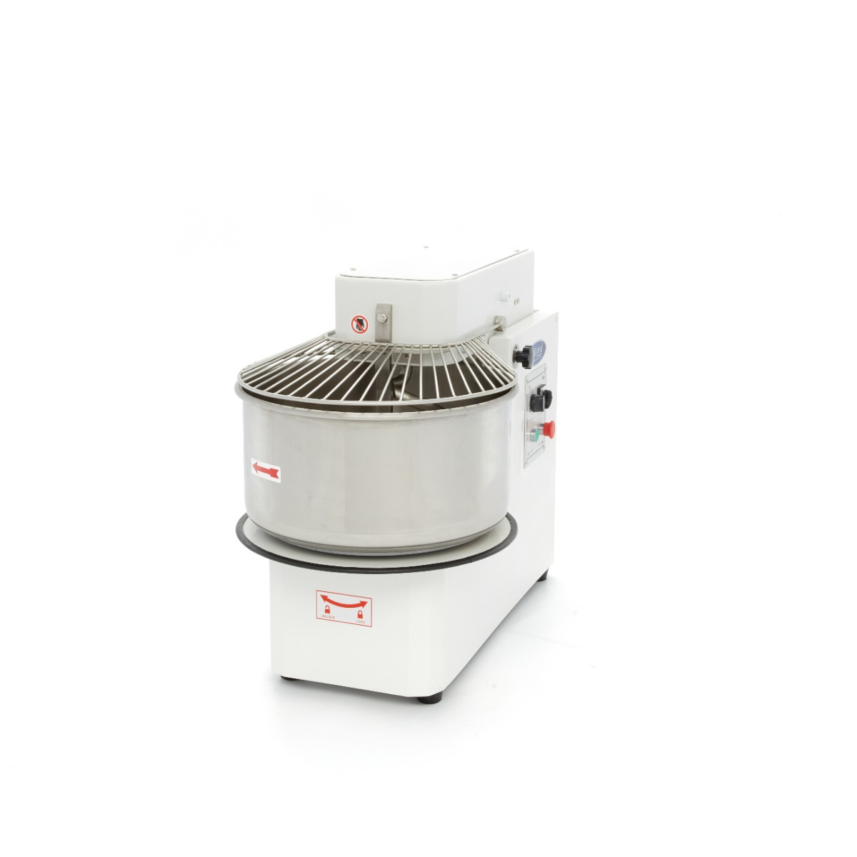 Pétrin à spirale / pétrin à pâte - 50 L - 30 kg de pâte - 2 vitesses - bol amovible - 400V Pétrin à spirale / pétrin à pâte - 50 L - 30 kg de pâte - 2 vitesses - bol amovible - 400V - Maxima – Image 1