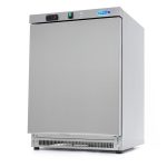 Réfrigérateur - 200 L - 3 étagères réglables - acier inoxydable - Maxima