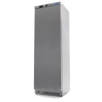 Réfrigérateur - 400 L - 4 étagères réglables - acier inoxydable - Maxima