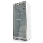 Réfrigérateur - 600 L - blanc - avec porte en verre - Maxima