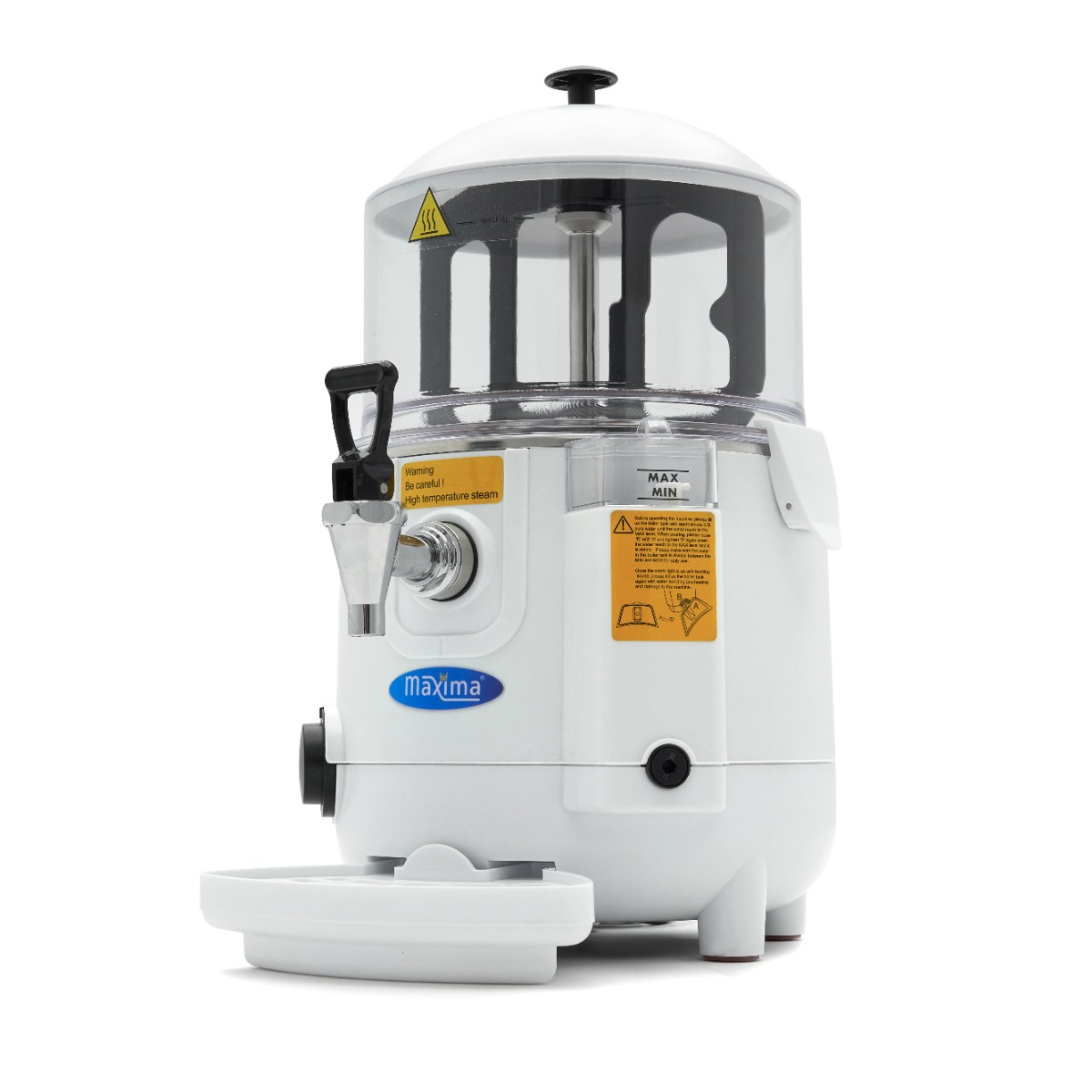 Distributeur de chocolat chaud - 5L - blanc Distributeur de chocolat chaud - 5L - blanc - Maxima – Image 1
