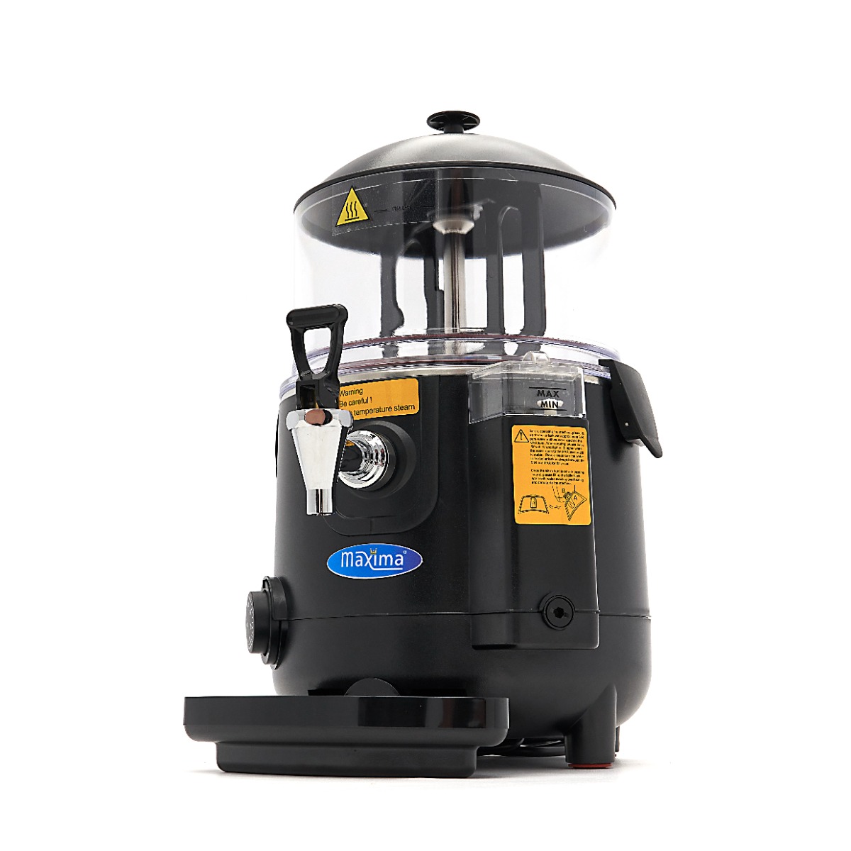 Distributeur de chocolat chaud - 5L - noir Distributeur de chocolat chaud - 5L - noir - Maxima – Image 1