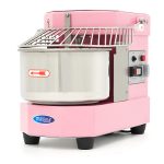 Pétrin à spirale / pétrin à pâte - 8 L - 4,5 kg de pâte - rose - Maxima