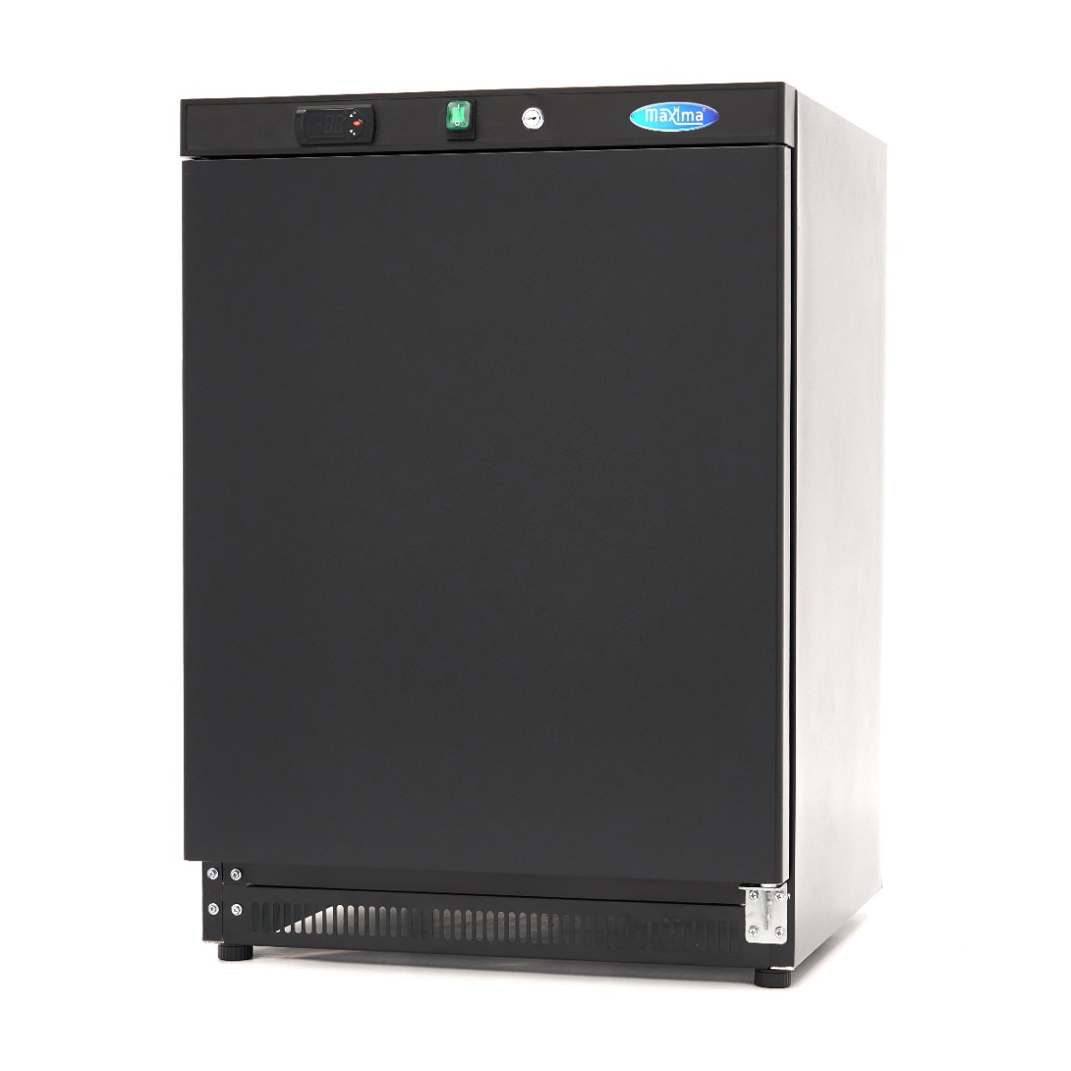 Réfrigérateur - 200 L - 3 étagères réglables - noir Réfrigérateur - 200 L - 3 étagères réglables - noir - Maxima – Image 1