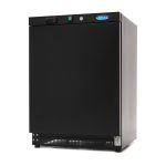 Congélateur - 200 L - 2 étagères fixes - noir - Maxima