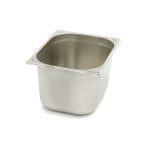 Récipient gastronorm - 1/2 GN - profondeur 20 cm - acier inoxydable - Maxima