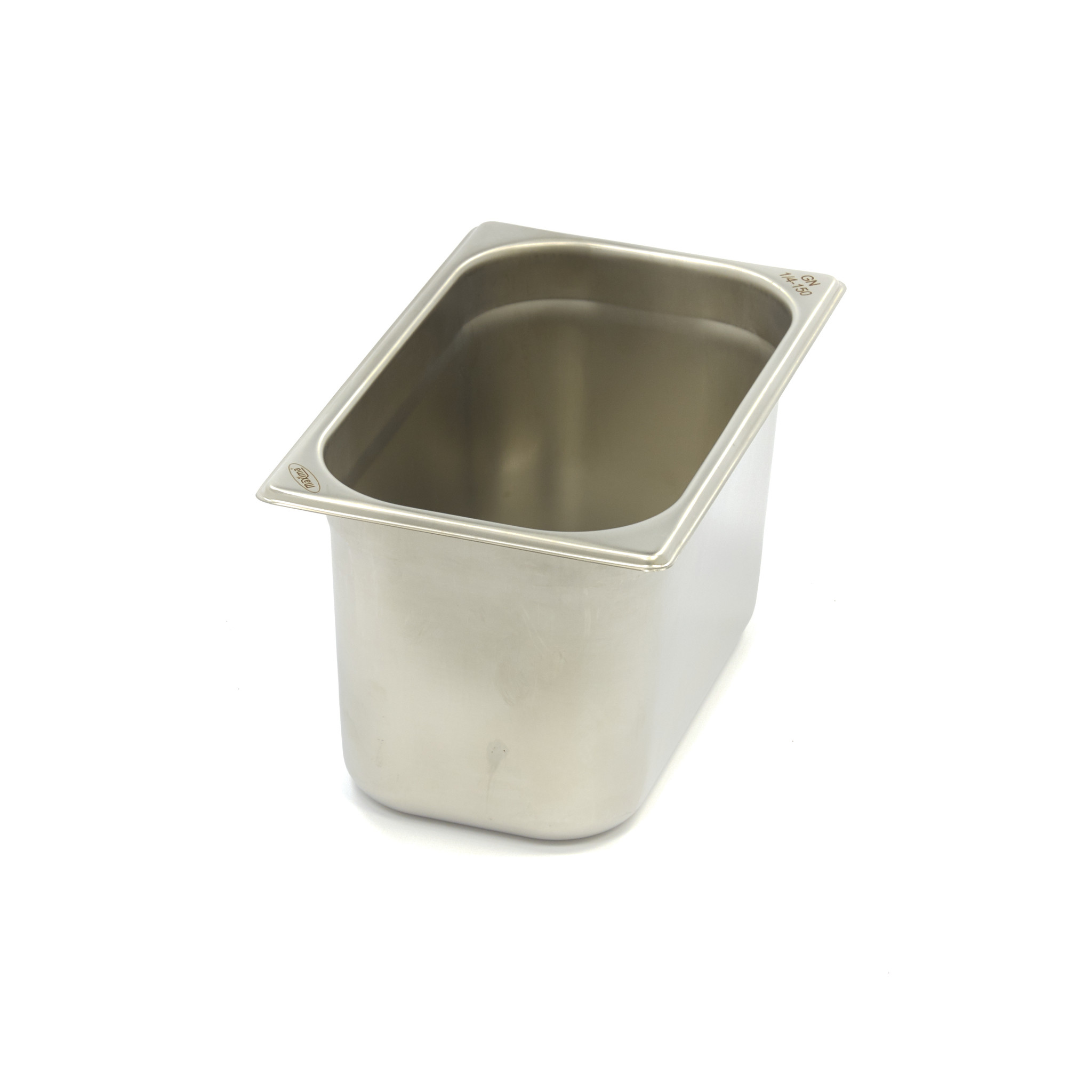 Récipient gastronorm - 1/4 GN - profondeur 15 cm - acier inoxydable Récipient gastronorm - 1/4 GN - profondeur 15 cm - acier inoxydable - Maxima – Image 1