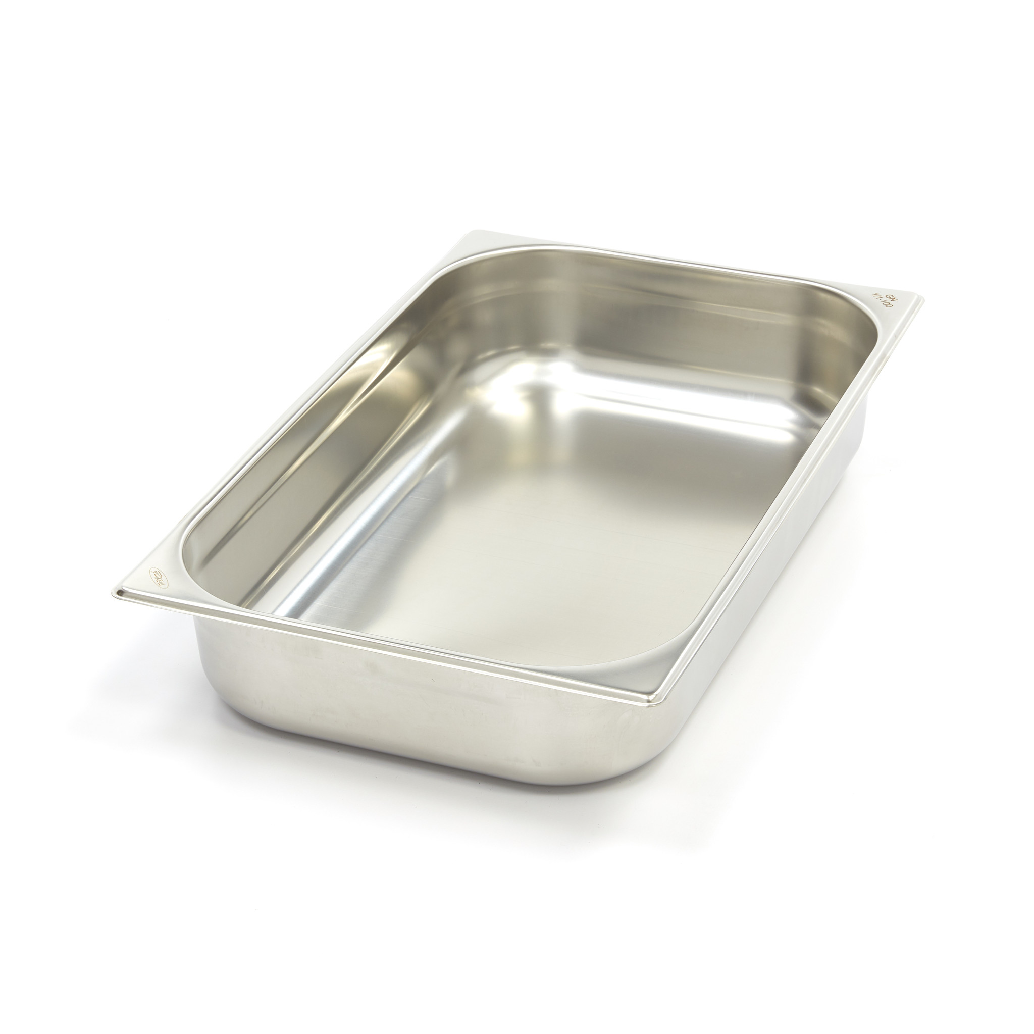 Récipient gastronorm - 1/1 GN - profondeur 10 cm - acier inoxydable Récipient gastronorm - 1/1 GN - profondeur 10 cm - acier inoxydable - Maxima – Image 1