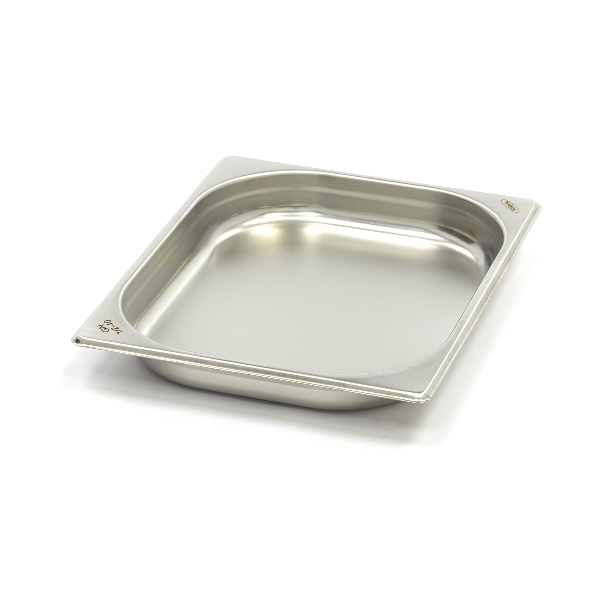 Récipient gastronorm - 1/2 GN - profondeur 4 cm - acier inoxydable Récipient gastronorm - 1/2 GN - profondeur 4 cm - acier inoxydable - Maxima – Image 1