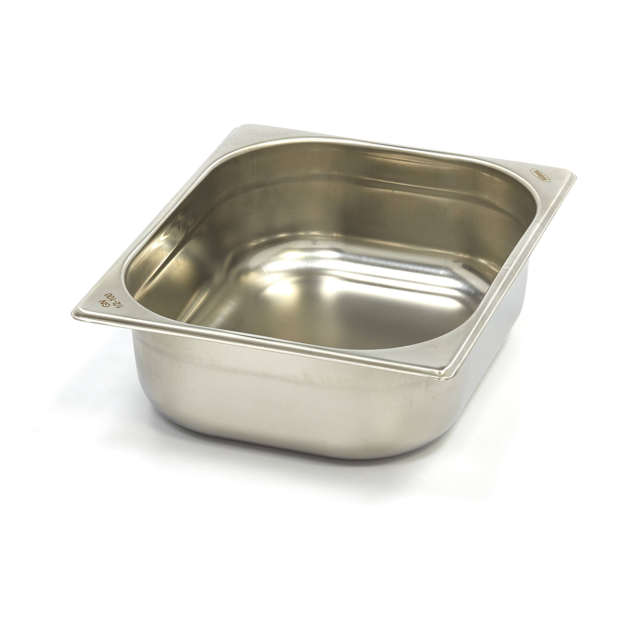 Récipient gastronorm - 1/2 GN - profondeur 10 cm - acier inoxydable Récipient gastronorm - 1/2 GN - profondeur 10 cm - acier inoxydable - Maxima – Image 1
