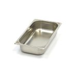 Récipient gastronorm - 1/3 GN - profondeur 6,5 cm - acier inoxydable - Maxima