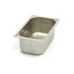 Récipient gastronorm - 1/4 GN - profondeur 10 cm - acier inoxydable - Maxima