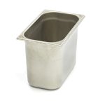 Récipient gastronorm - 1/4 GN - profondeur 20 cm - acier inoxydable - Maxima
