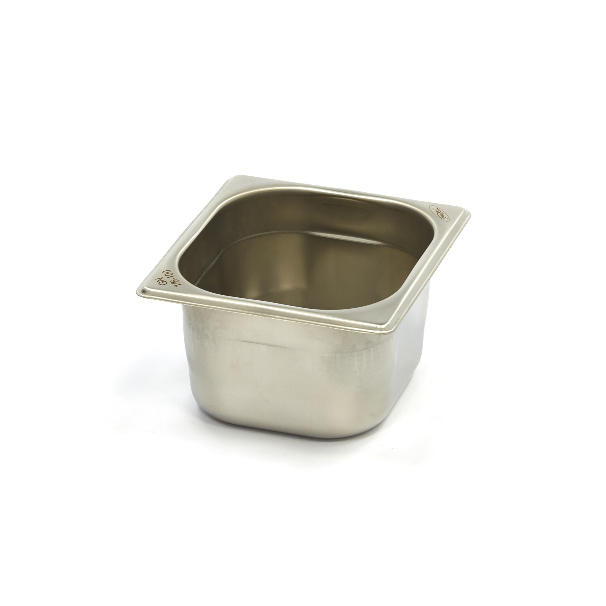 Récipient gastronorm - 1/6 GN - profondeur 10 cm - acier inoxydable Récipient gastronorm - 1/6 GN - profondeur 10 cm - acier inoxydable - Maxima – Image 1