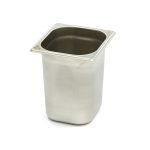 Récipient gastronorm - 1/6 GN - profondeur 20 cm - acier inoxydable - Maxima