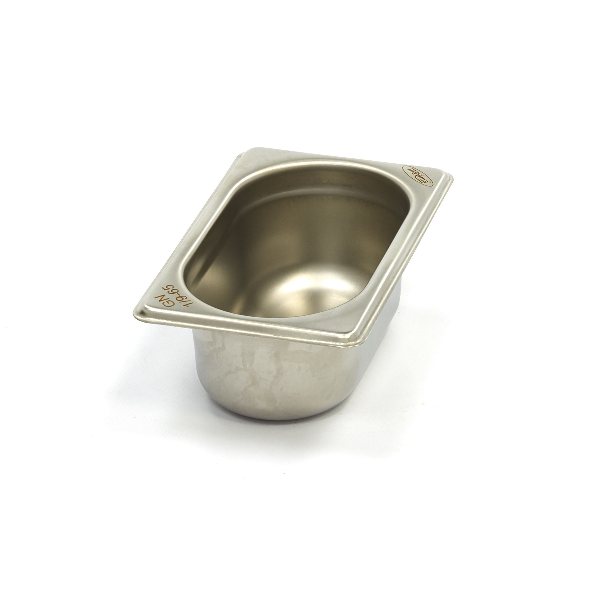 Récipient gastronorm - 1/9 GN - profondeur 6,5 cm - acier inoxydable Récipient gastronorm - 1/9 GN - profondeur 6,5 cm - acier inoxydable - Maxima – Image 1