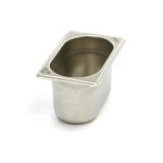 Récipient gastronorm - 1/9 GN - profondeur 10 cm - acier inoxydable - Maxima