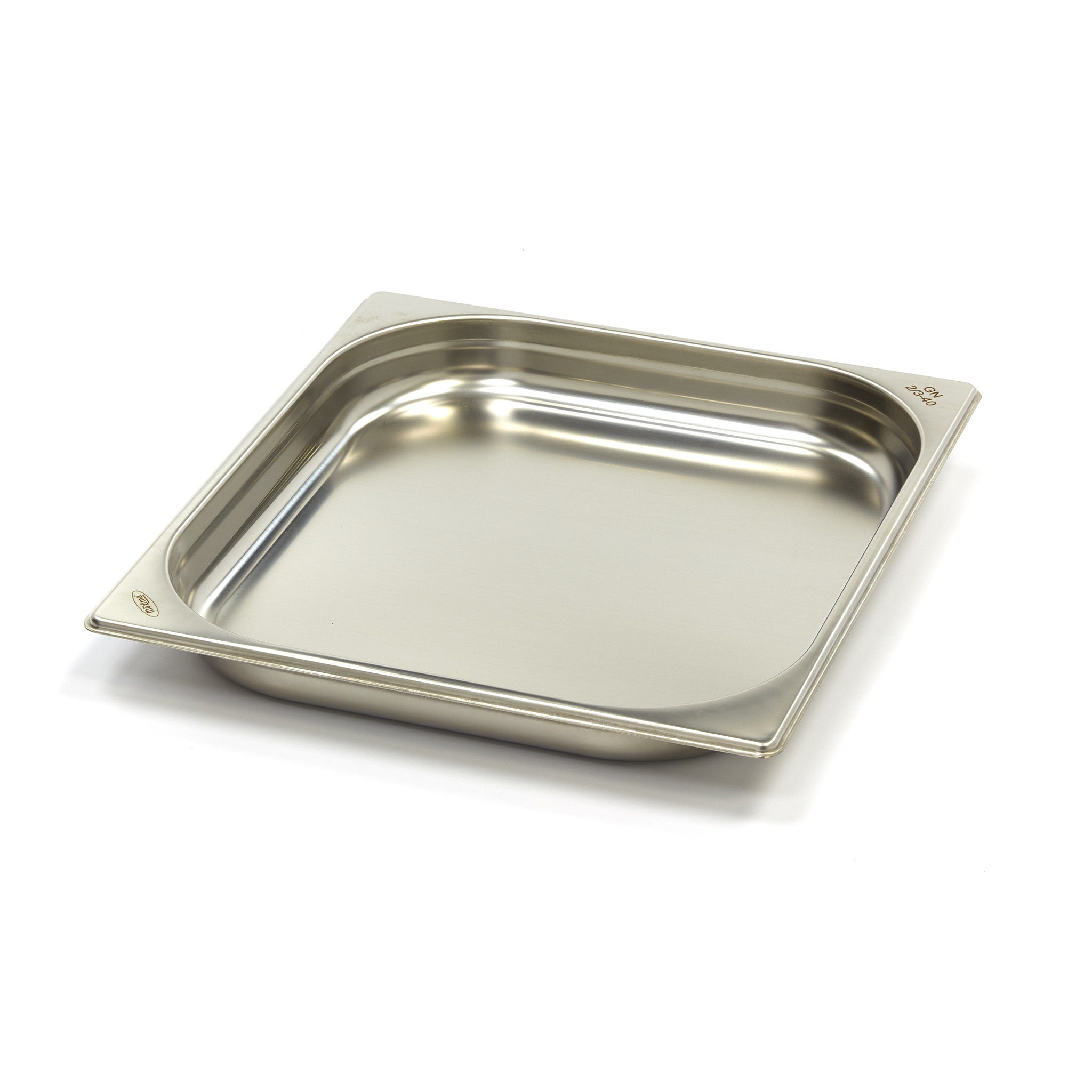 Récipient gastronorm - 2/3 GN - profondeur 4 cm - acier inoxydable Récipient gastronorm - 2/3 GN - profondeur 4 cm - acier inoxydable - Maxima – Image 1