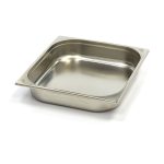 Récipient gastronorm - 2/3 GN - profondeur 6,5 cm - acier inoxydable - Maxima