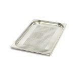 Récipient gastronorm - 1/1 GN - profondeur 2 cm - acier inoxydable - perforé - Maxima