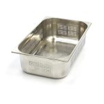 Récipient gastronorm - 1/1 GN - profondeur 15 cm - acier inoxydable - perforé - Maxima