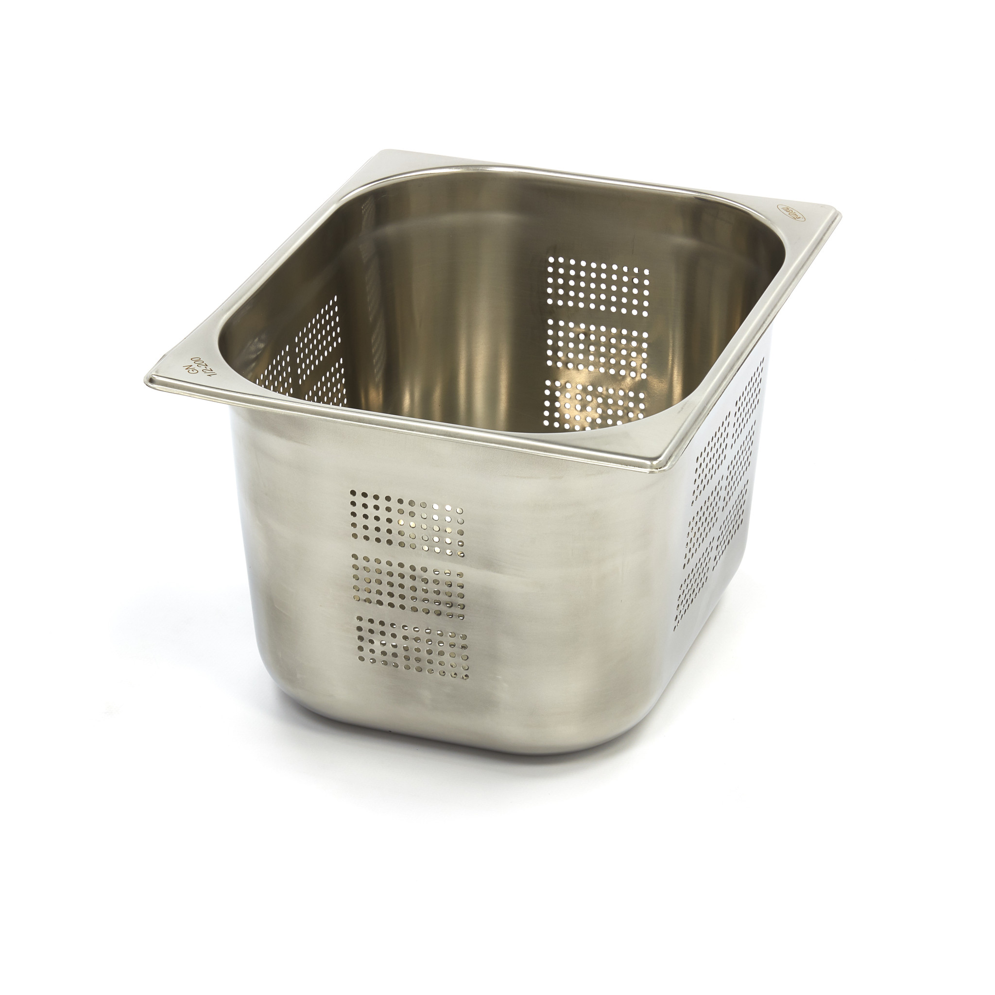 Récipient gastronorm - 1/2 GN - profondeur 20 cm - acier inoxydable - perforé Récipient gastronorm - 1/2 GN - profondeur 20 cm - acier inoxydable - perforé - Maxima – Image 1