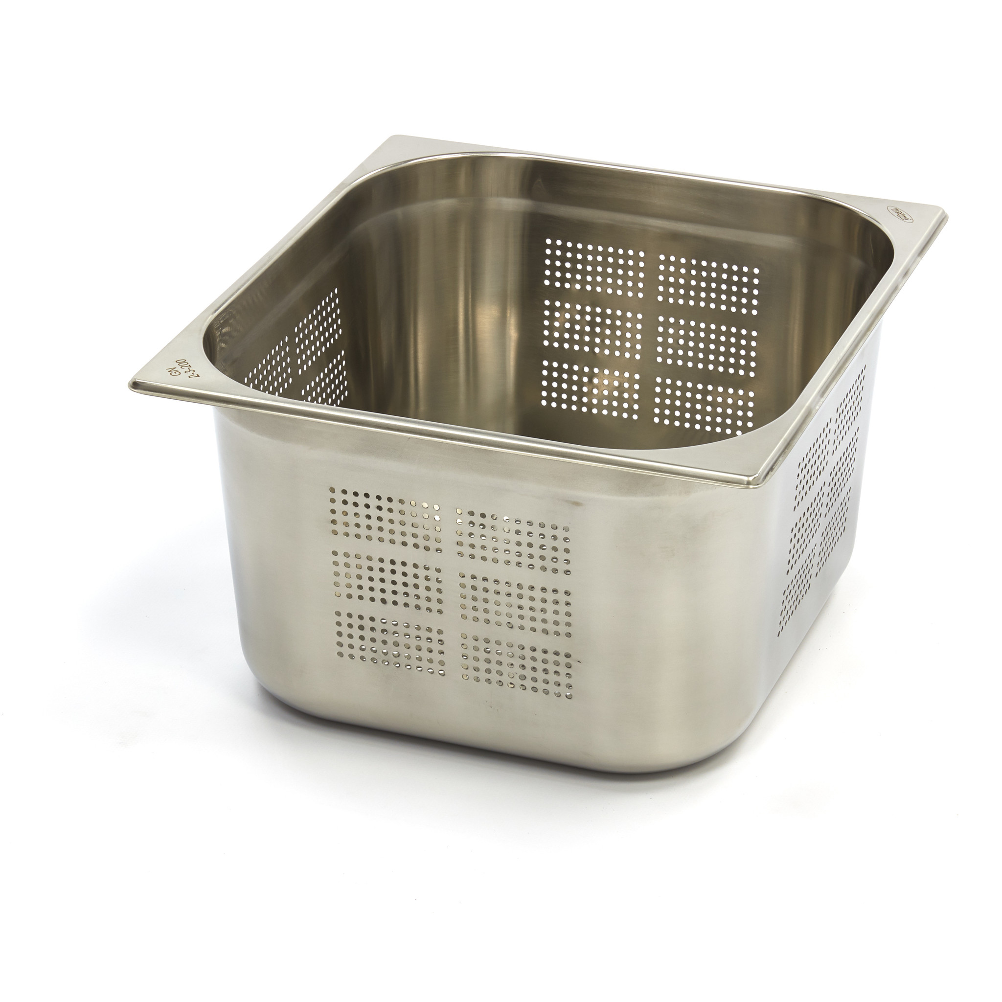 Récipient gastronorm - 2/3 GN - profondeur 20 cm - acier inoxydable - perforé Récipient gastronorm - 2/3 GN - profondeur 20 cm - acier inoxydable - perforé - Maxima – Image 1