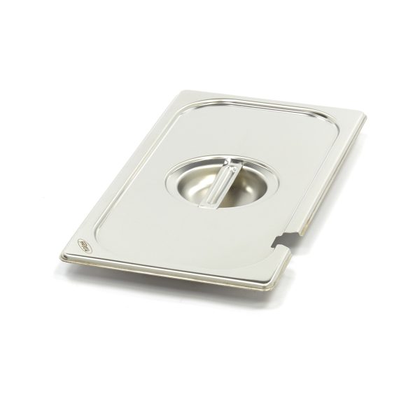 Couvercle gastronorm - 1/3 GN - acier inoxydable - avec ouverture pour cuillère - Maxima 5 Couvercle gastronorm - 1/3 GN - acier inoxydable - avec ouverture pour cuillère - Maxima
